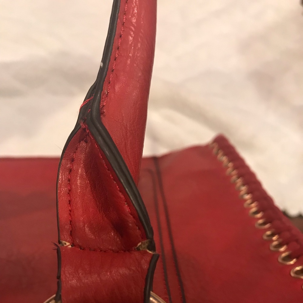 Unique MMS Design Studio Red Bag / Purse - Picture 8 of 8